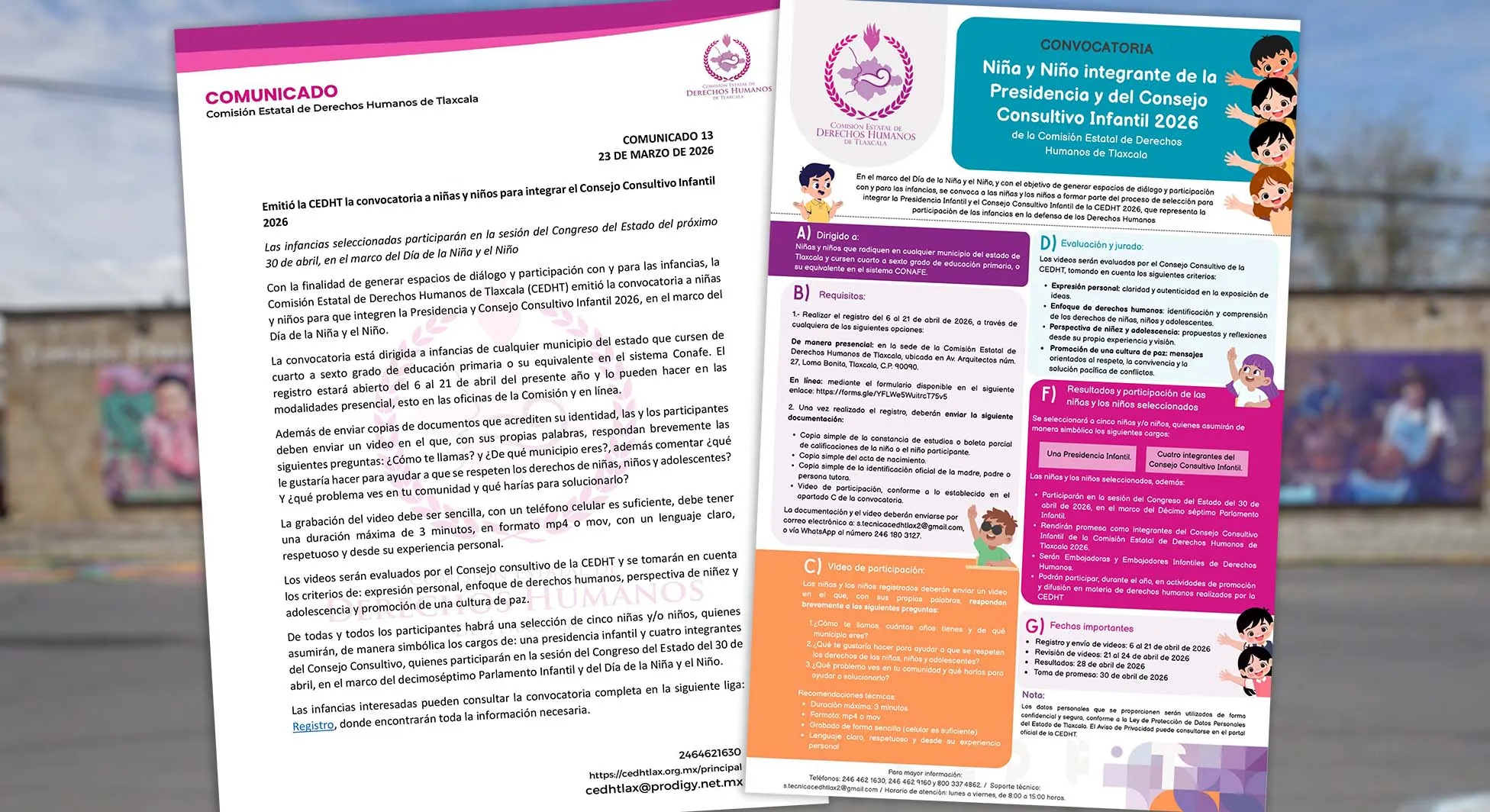 Imagen del comunicado