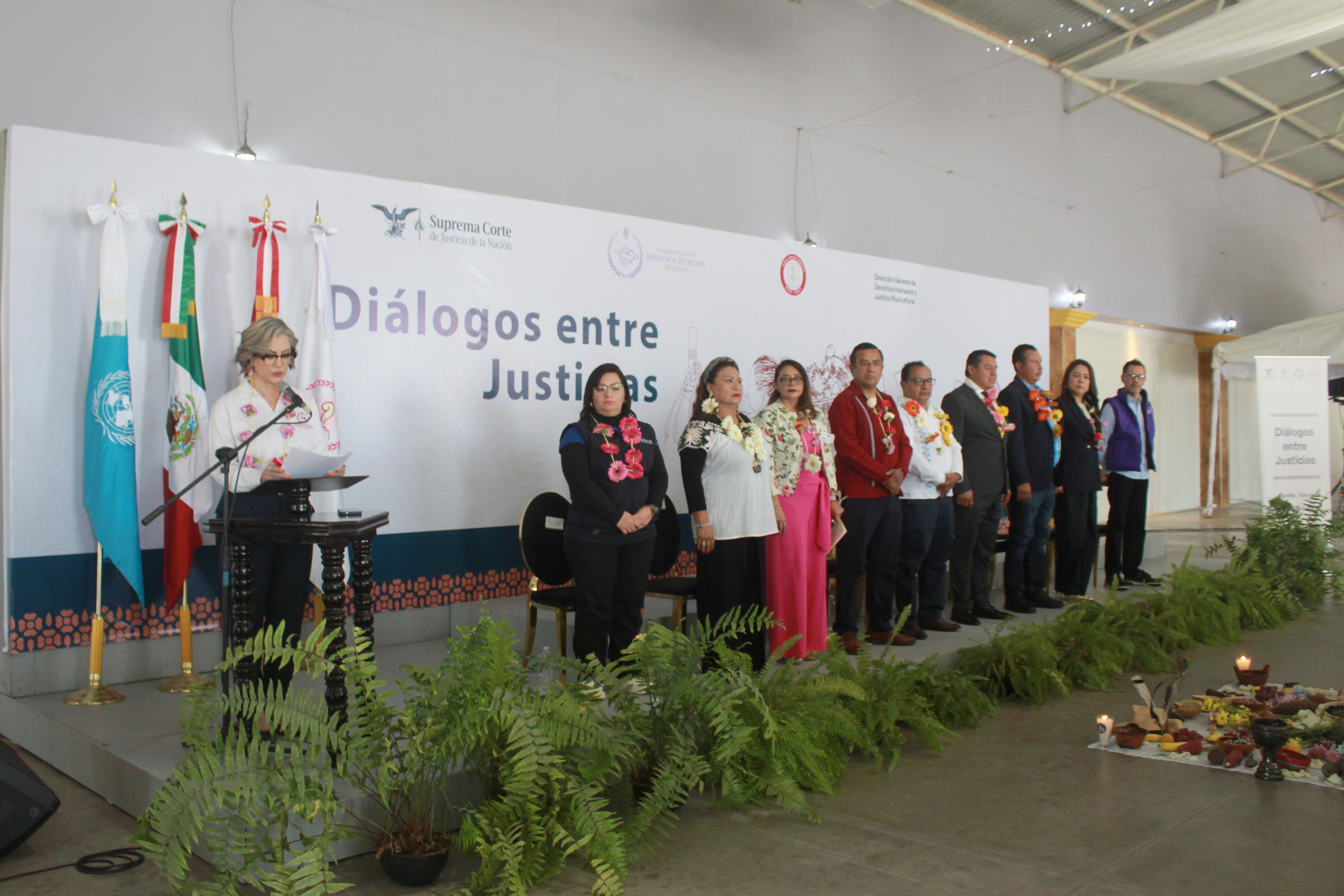 Participaron autoridades de diferentes comunidades de Tlaxcala en los Diálogos entre Justicias con la SCJN