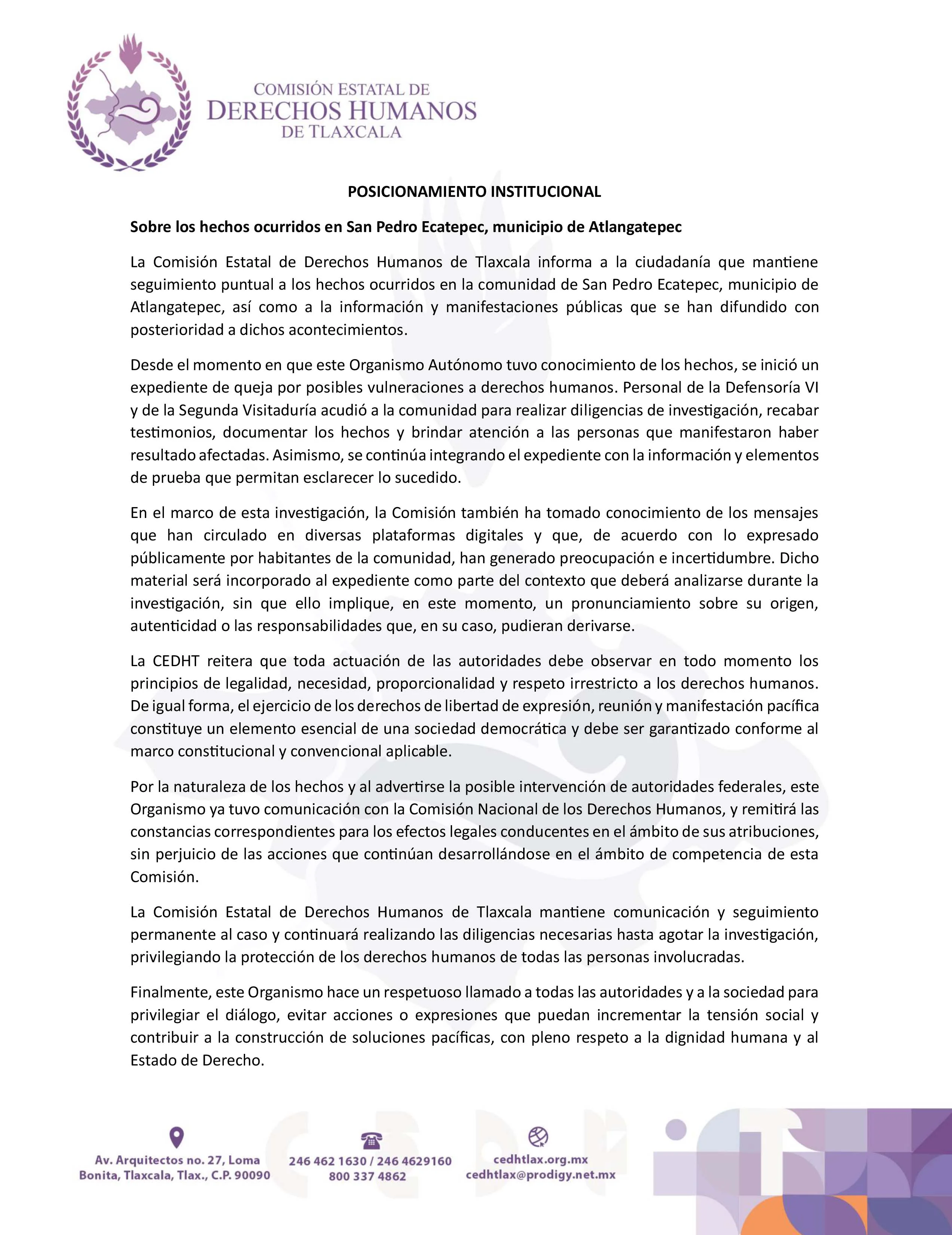 Imagen comunicado